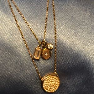 Rose gold Michael Kors necklace